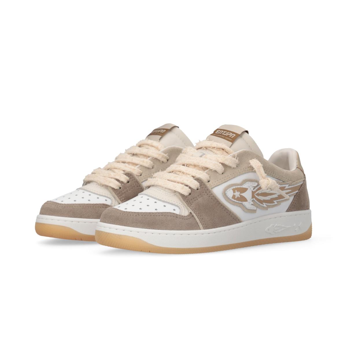 Enterprise Japan Egg Rocket 4 Sneakers Ecru/White/Gold