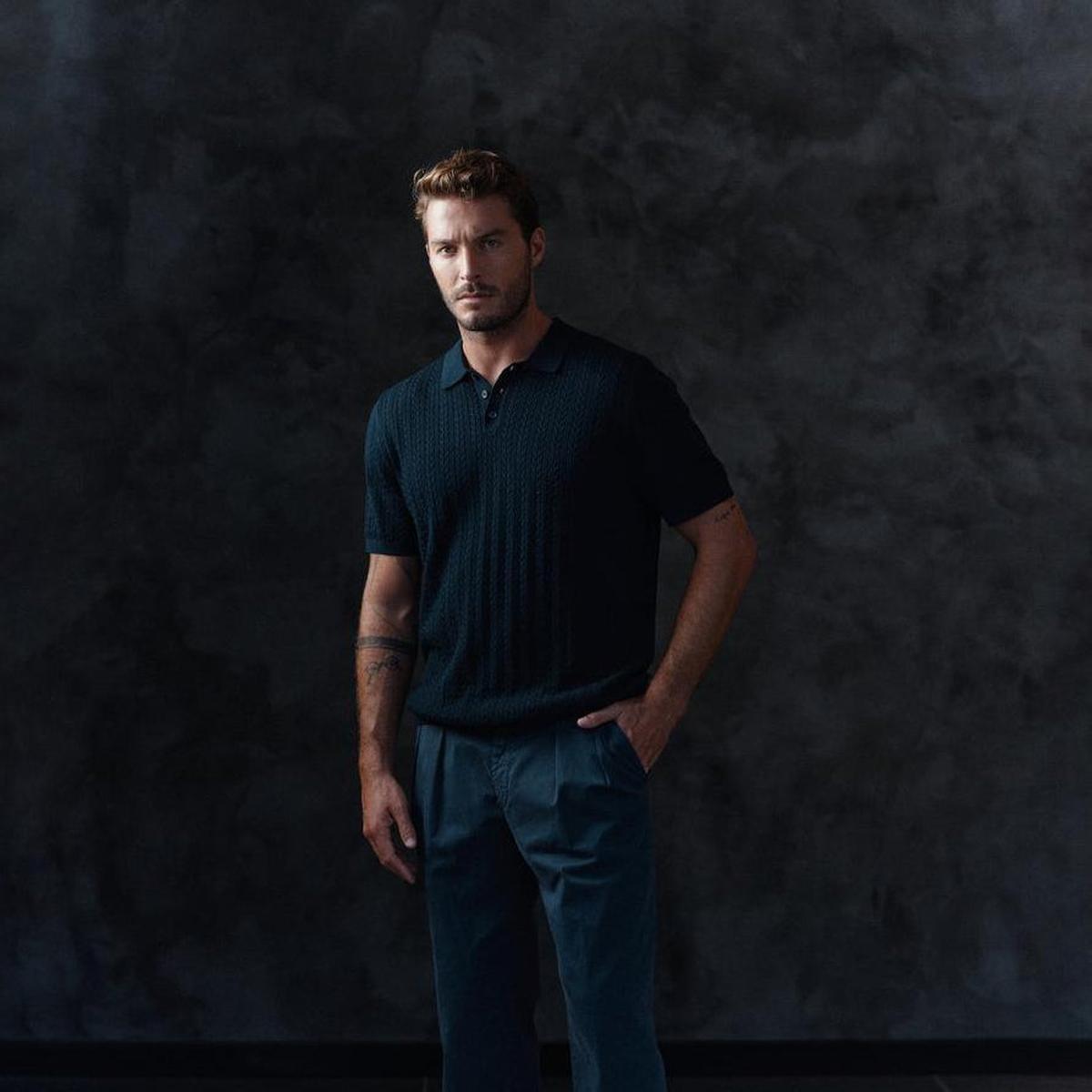 Drykorn Triton Navy Polo Shirt – Mr.Something campaign