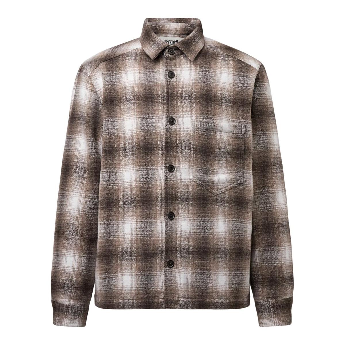 Drykorn Dieggo Brown Padded Shirt