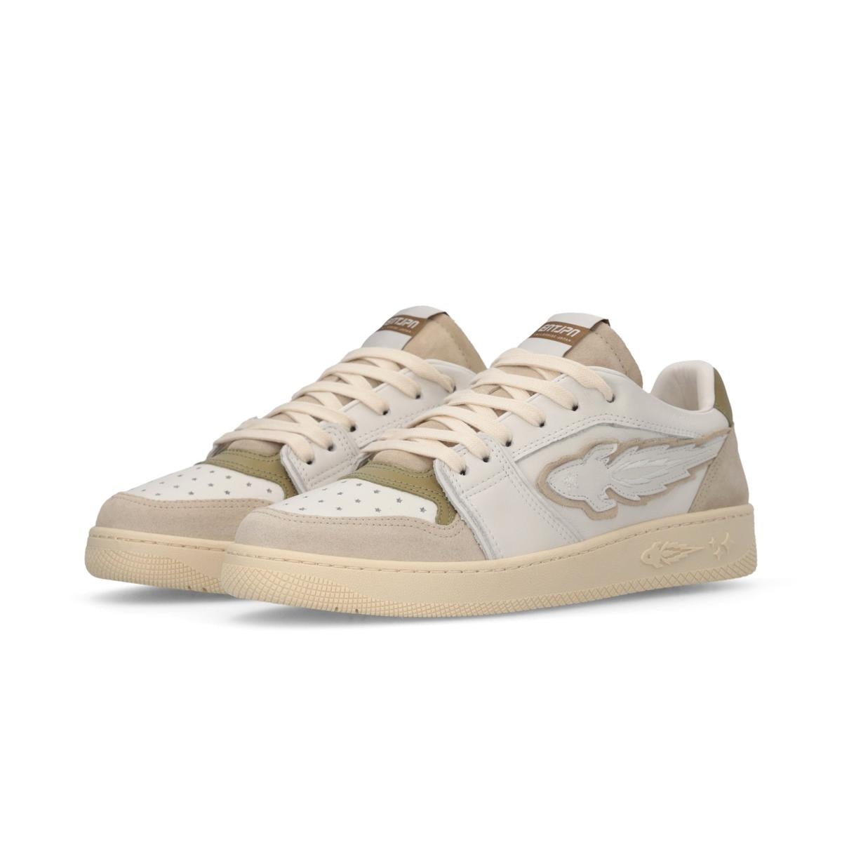 Enterprise Japan Egg Rocket 1 Sneakers White/Kaki