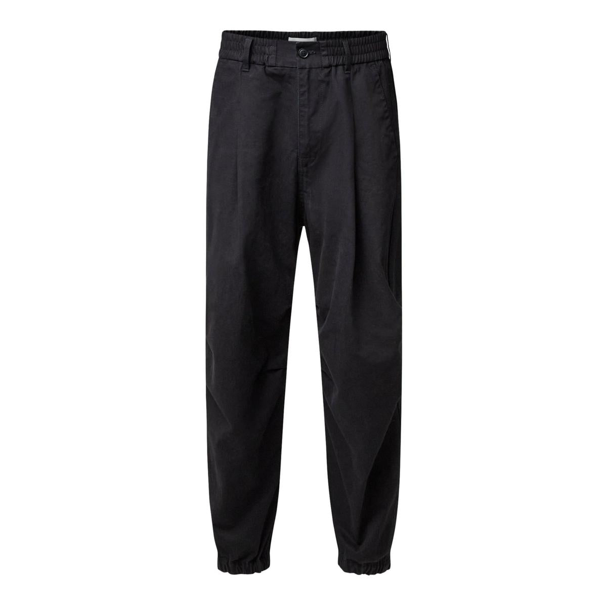 Drykorn Lirog Black Cuffed Trousers