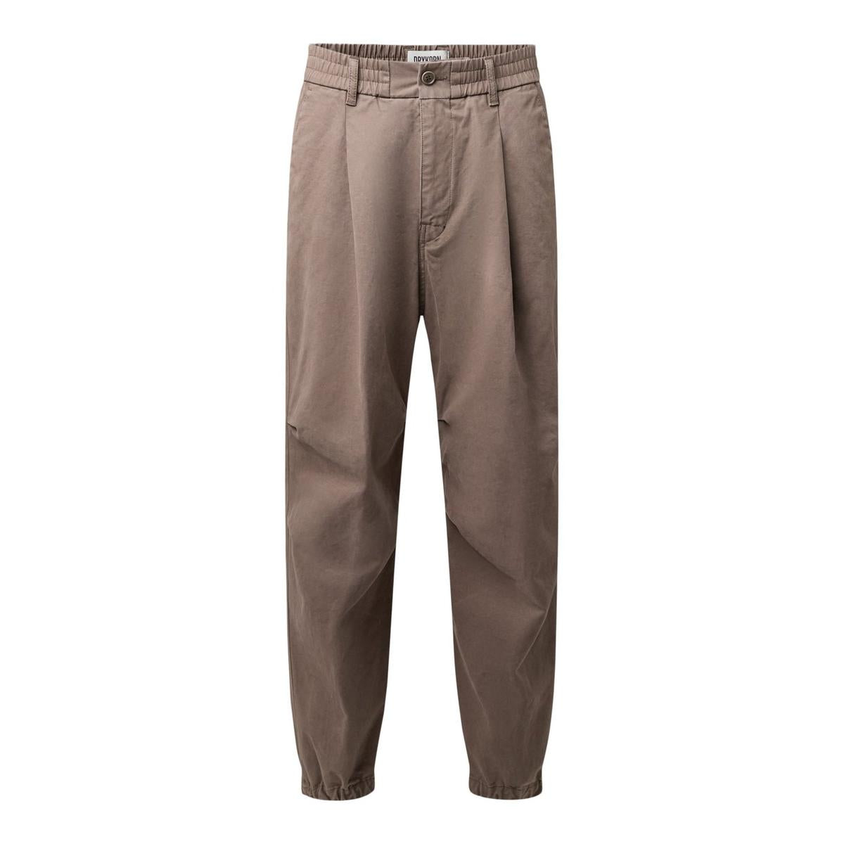 Drykorn Lirog Brown Cuffed Trousers