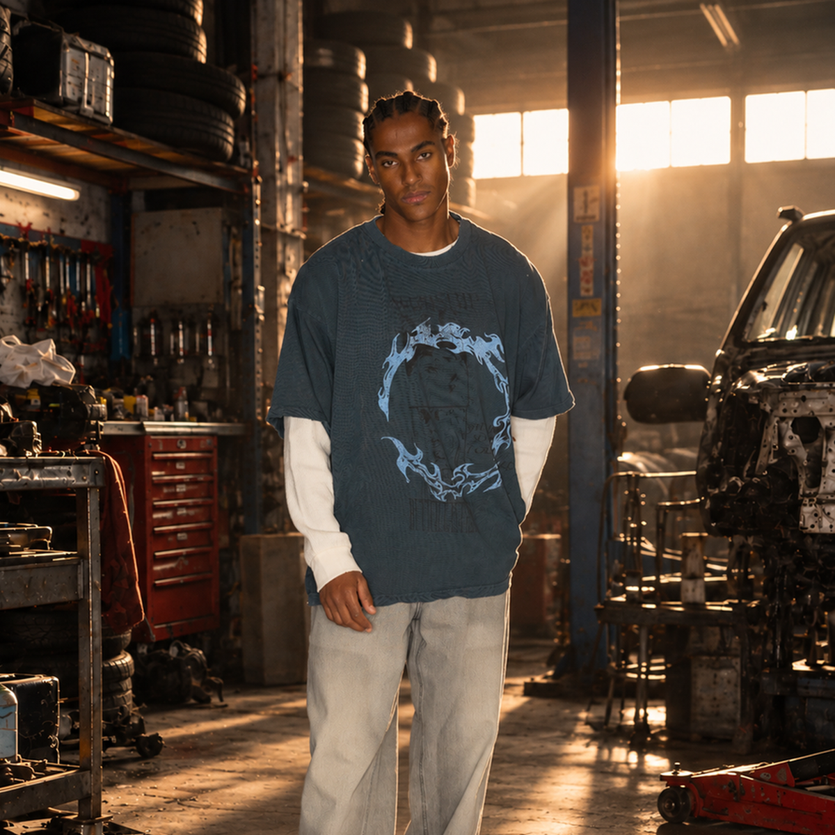 Amis et Fleurs Worship Me Long Sleeve – Mr.Something campaign