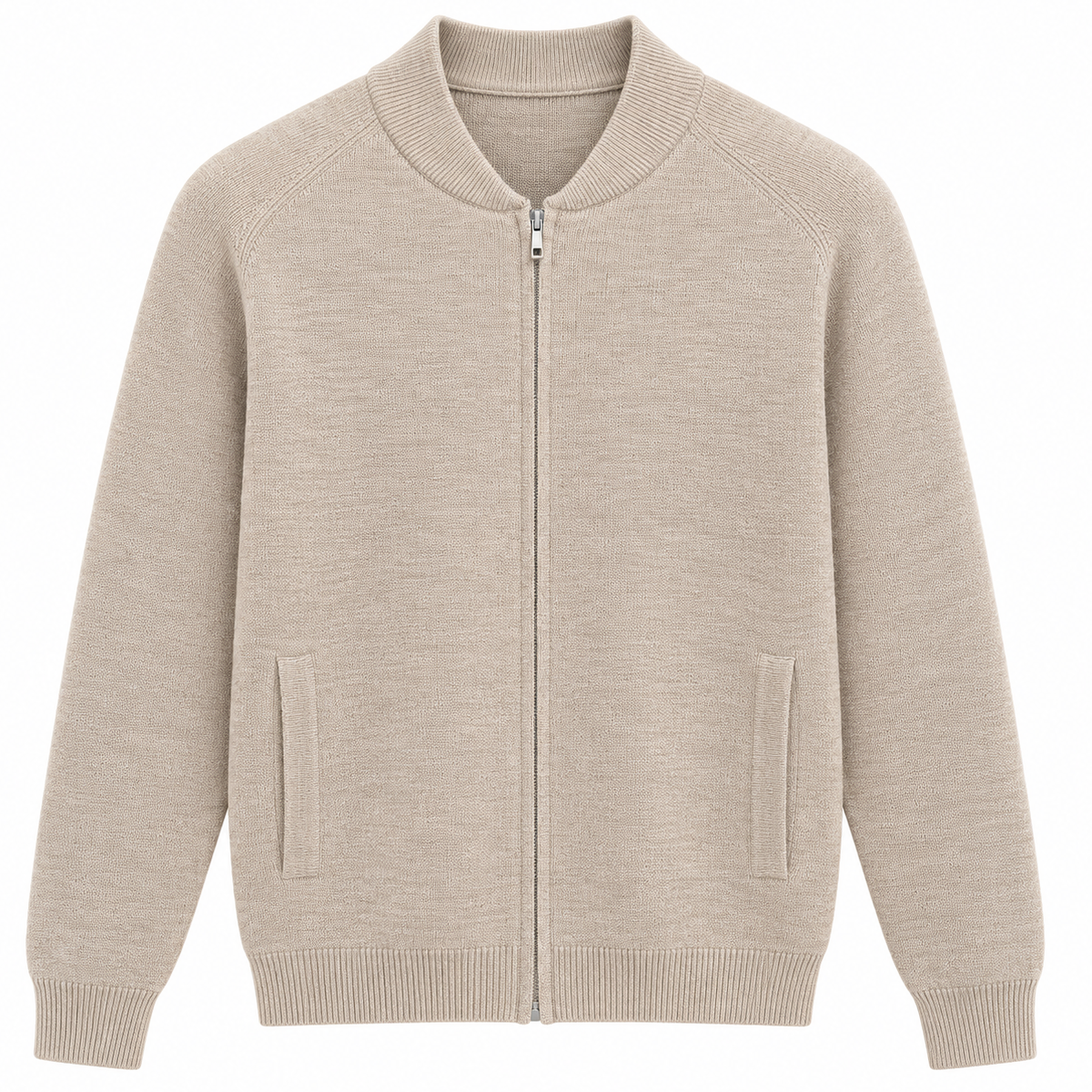 NOBL Felix Bouclรฉ Bomber in Mocha