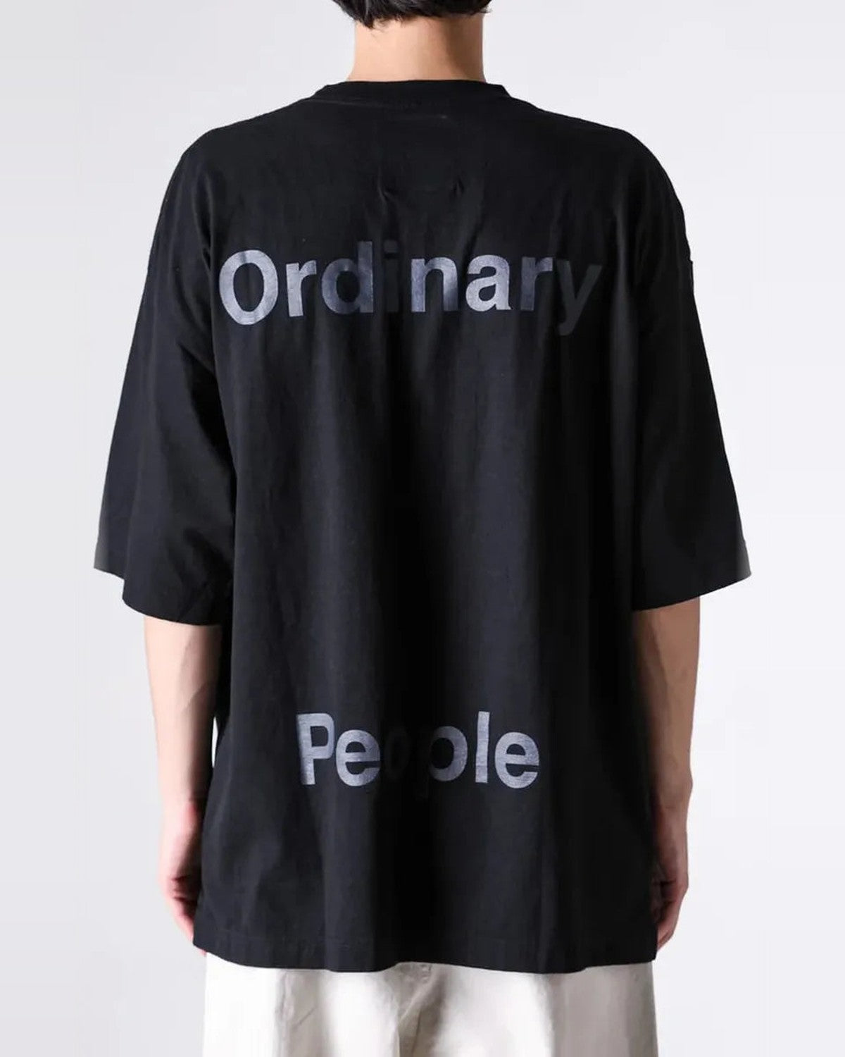 Maison Mihara Yasuhiro Leon Print T-Shirt in Black
