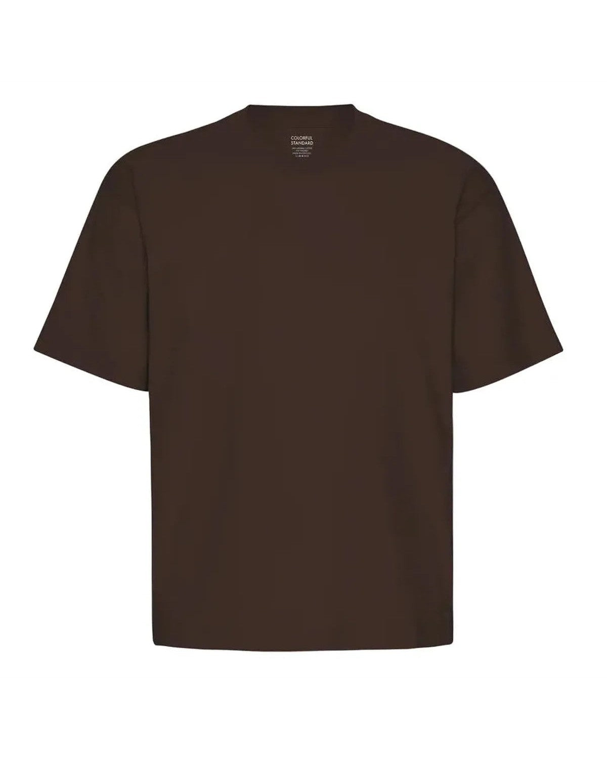 Colorful Standard Oversized Organic T-Shirt in Coffee Brown