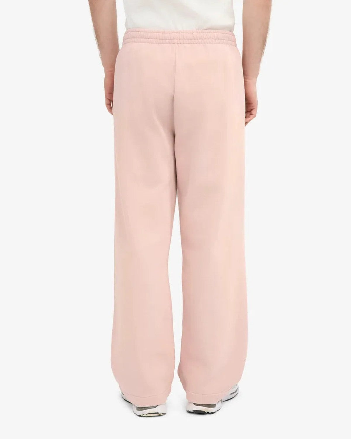 Colorful Standard Organic Straight Leg Sweatpants in Faded Pink