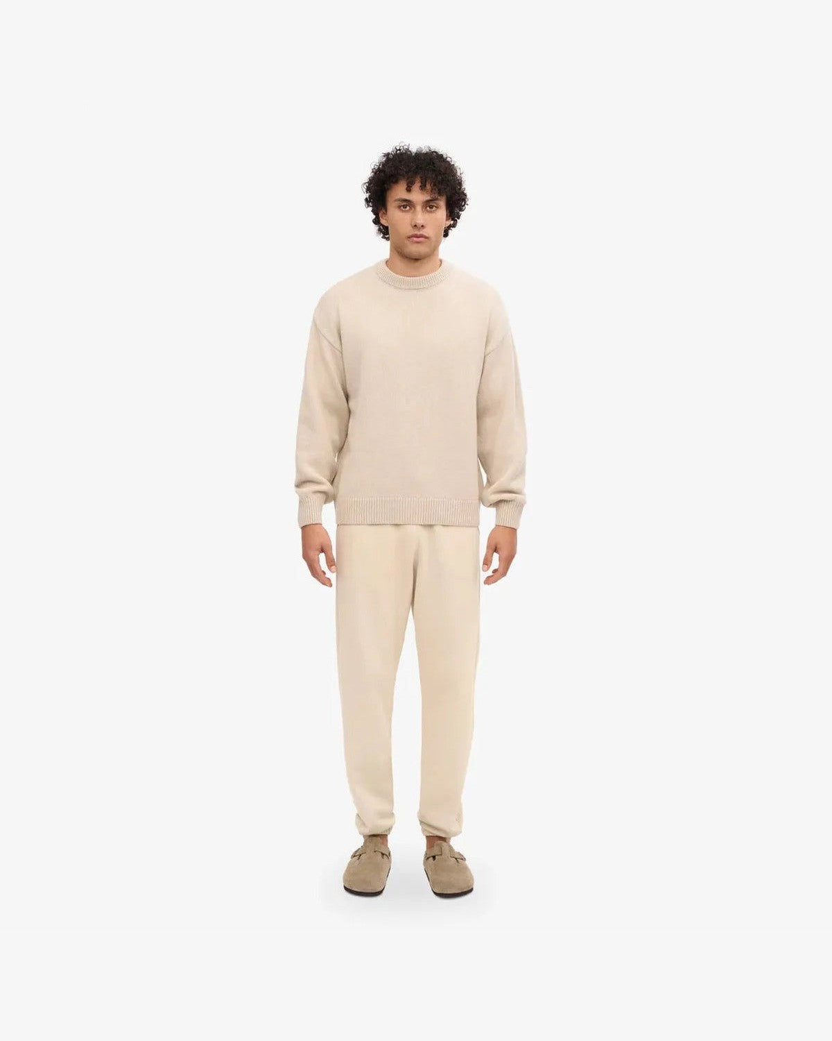 Colorful Standard Oversized Merino Wool Crew in Ivory White