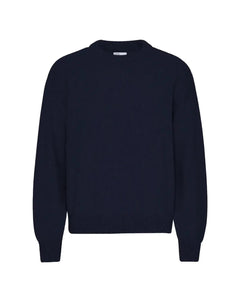 Colorful Standard Oversized Merino Wool Crew in Navy Blue