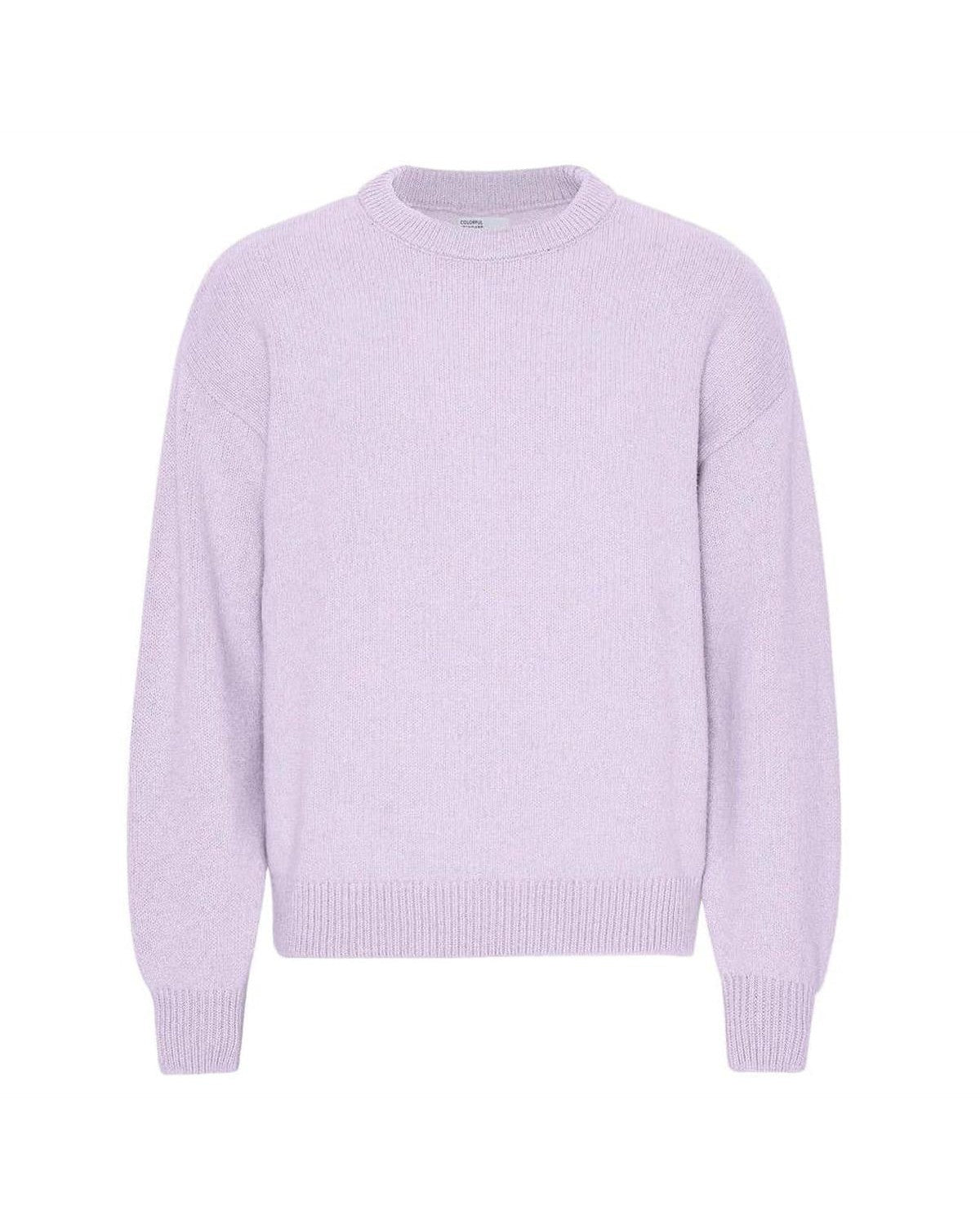 Colorful Standard Oversized Merino Wool Crew in Soft Lavender