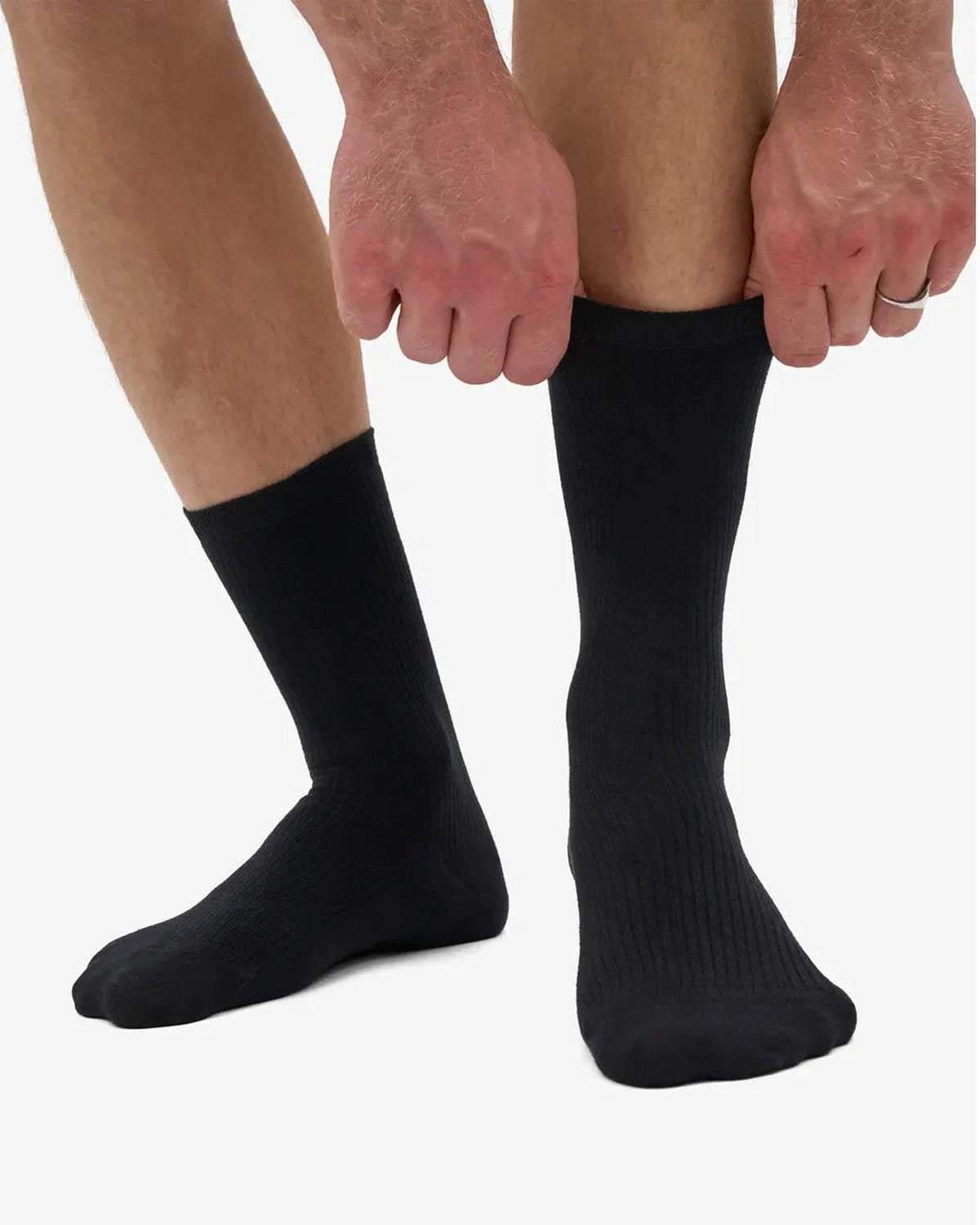 Colorful Standard Classic Organic Socks in Deep Black