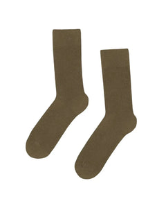 Colorful Standard Classic Organic Socks in Dusty Olive