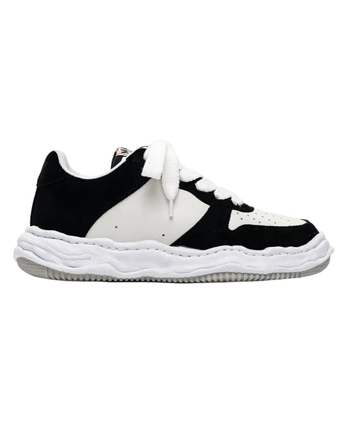 Maison Mihara Yasuhiro Wayne OG Sole Suede Sneakers in Black and White