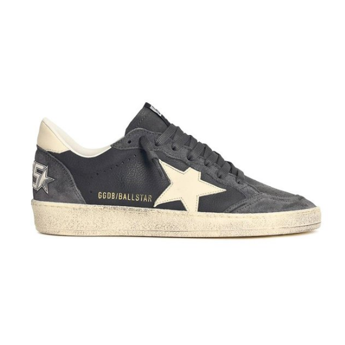 Golden Goose Antracite/Green Ballstar Sneakers