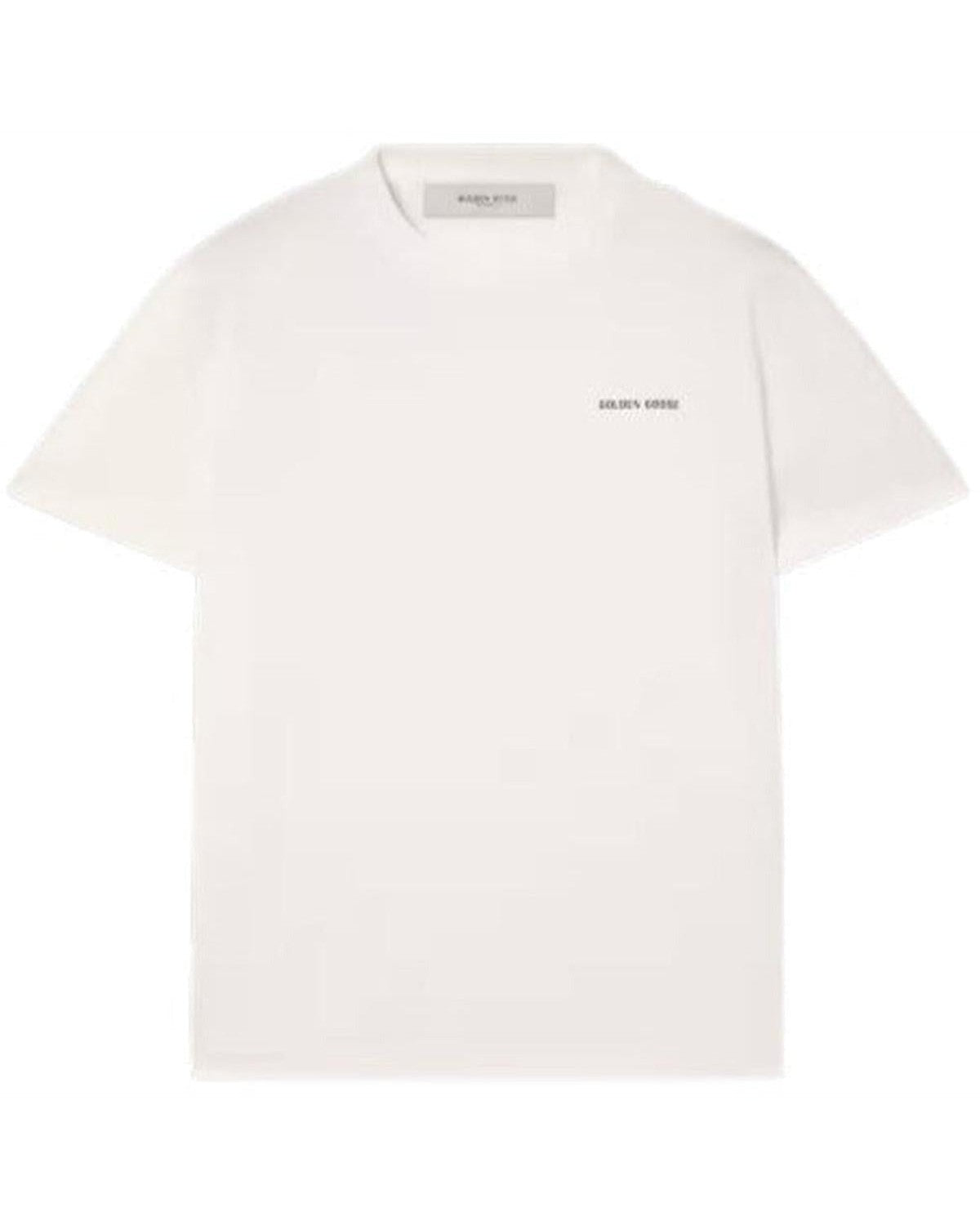 Golden Goose T-Shirt in Vintage White