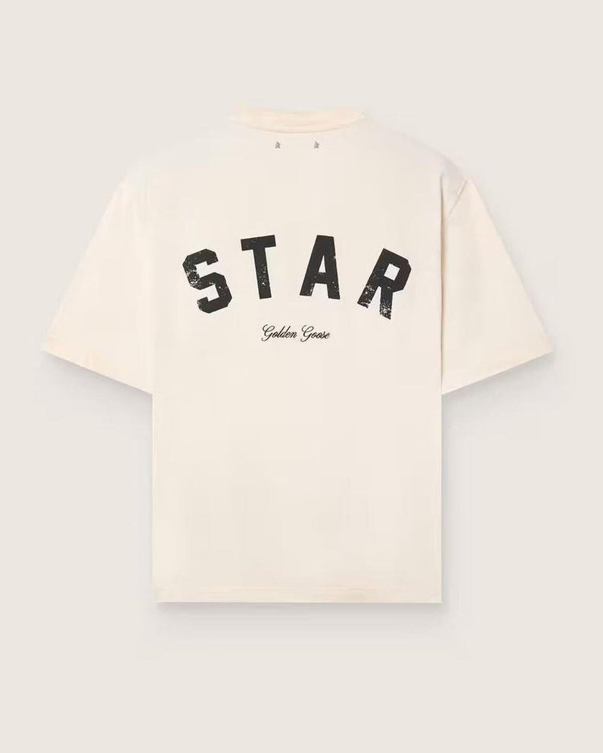Golden Goose Vintage Print T-Shirt in White