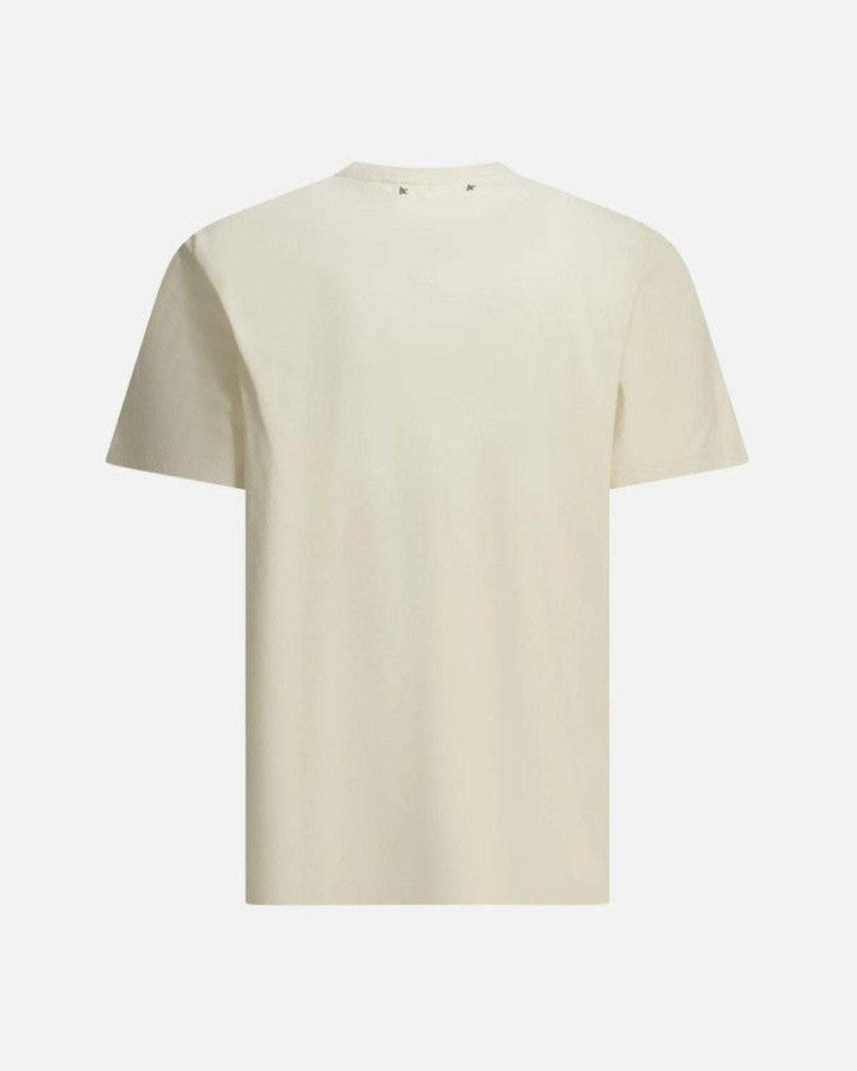 Golden Goose Heritage T-Shirt in Off-White