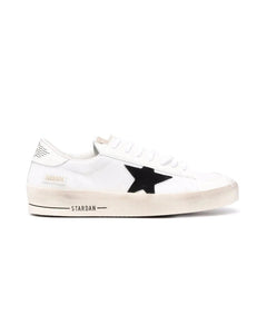 Golden Goose Stardan Sneakers in White and Black