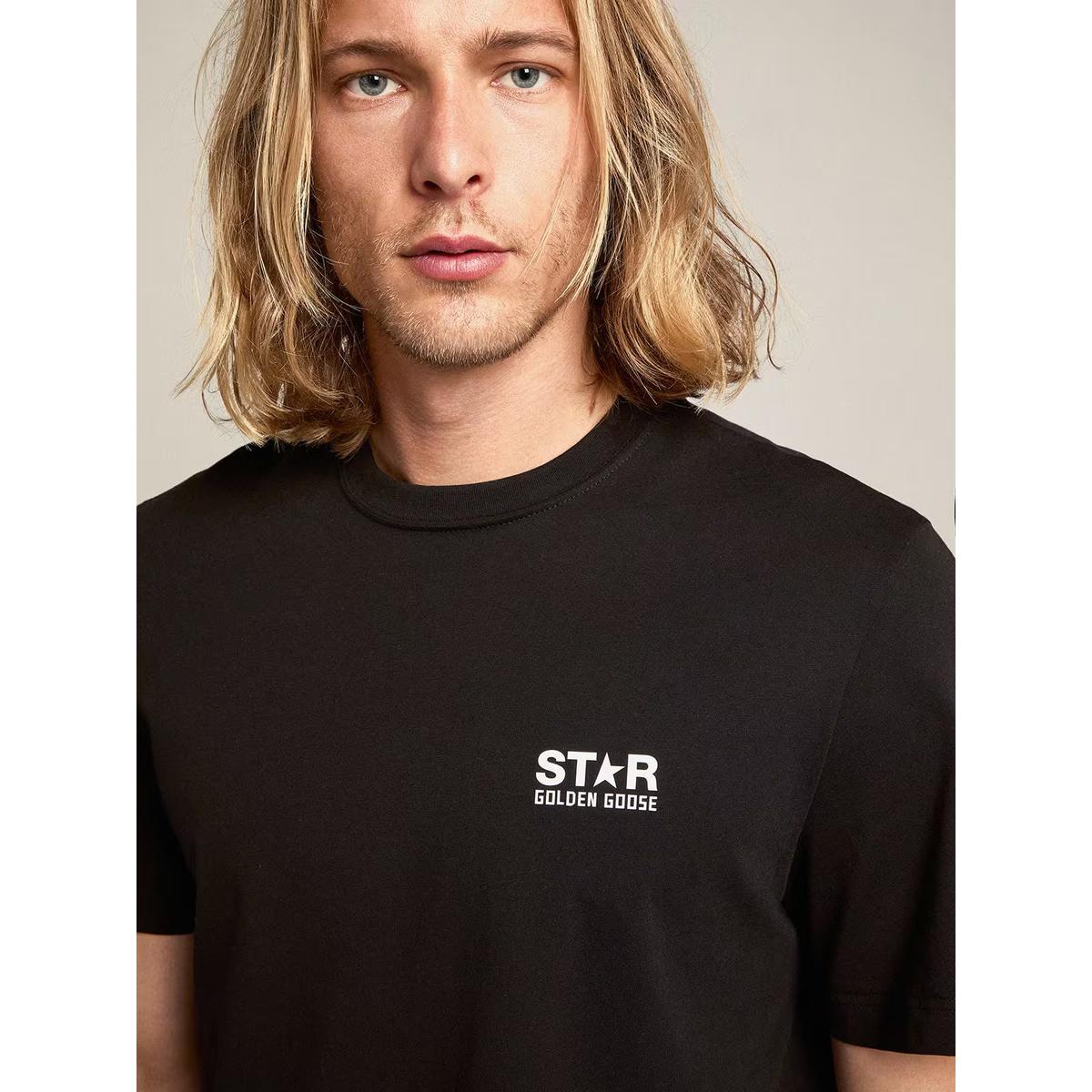 Golden Goose Black Logo T-shirt