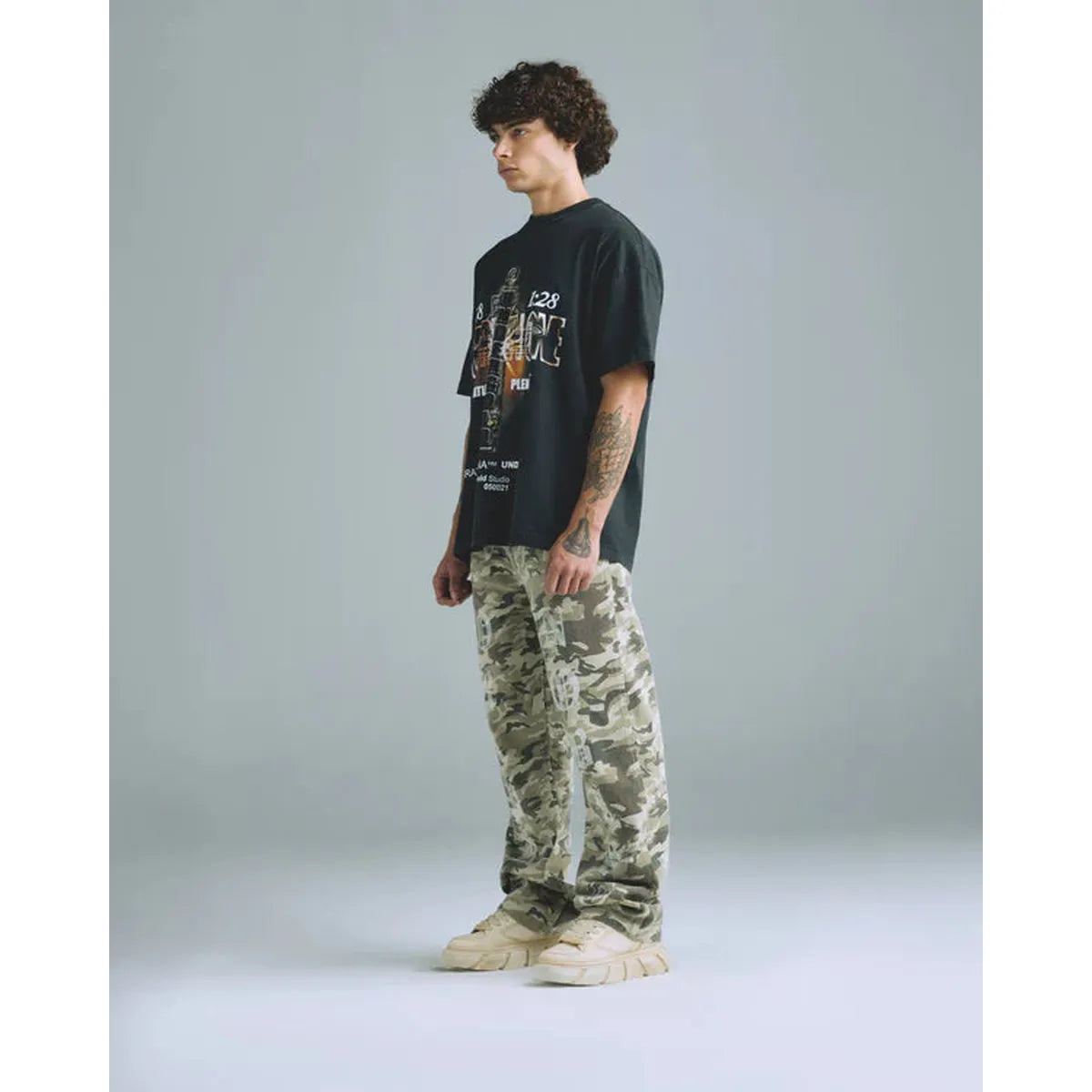 Undergold Gratia Plena The Risen One T-shirt Vintage Black