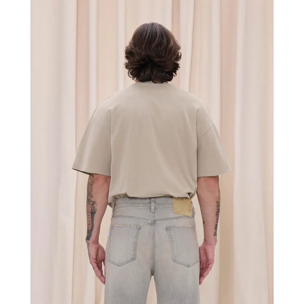 Haikure Pearl Grey Tokyo Slim Trousers