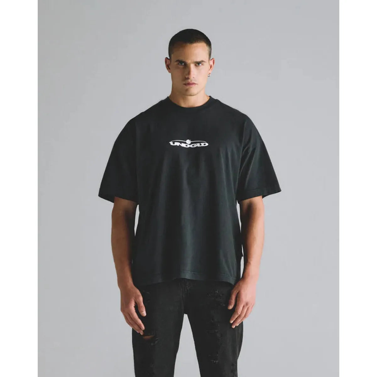 Undergold Helios God Of Sun Vintage Black T-shirt