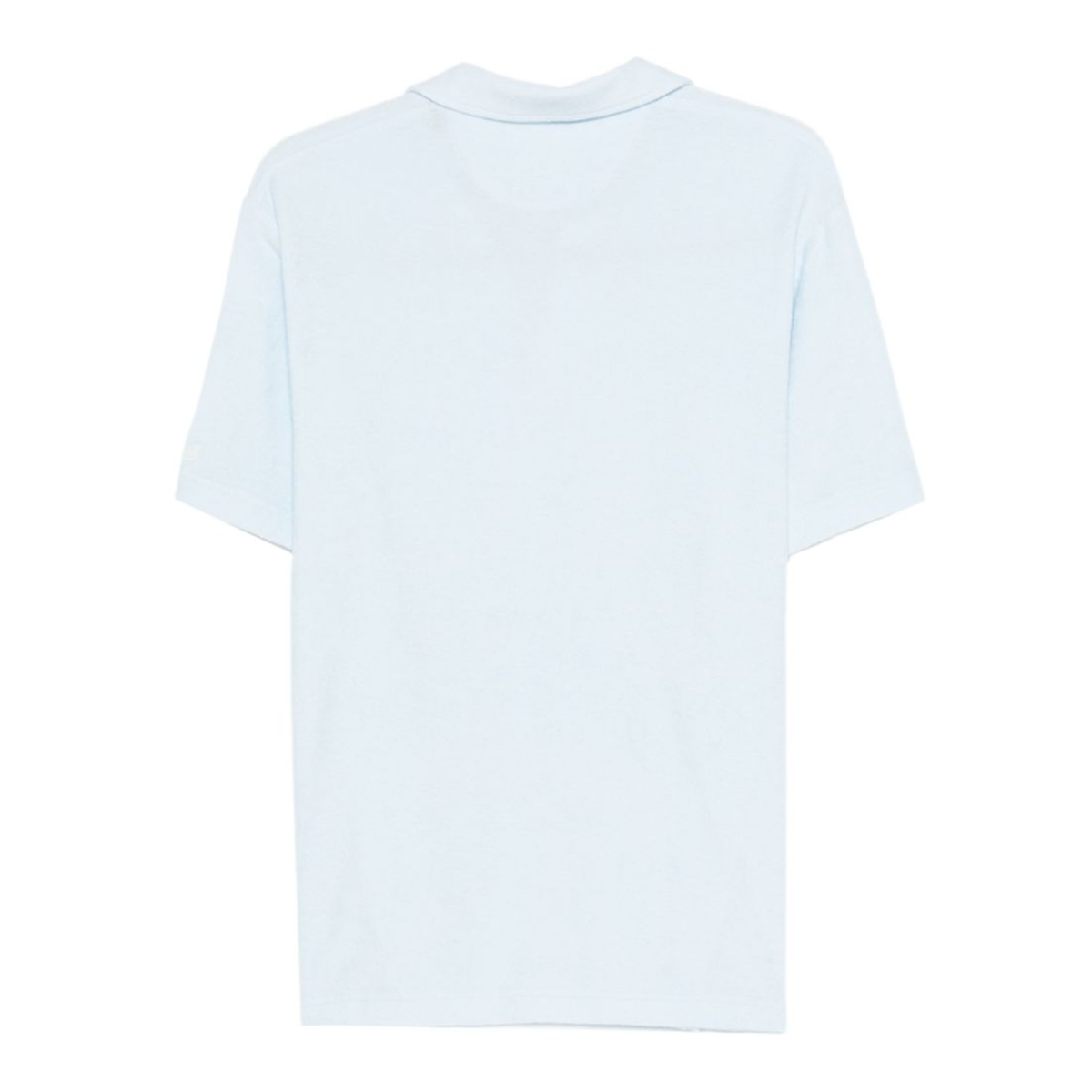 MC2 Saint Barth Jeremy Cotton Terry-Effect Light Blue Polo T-Shirt