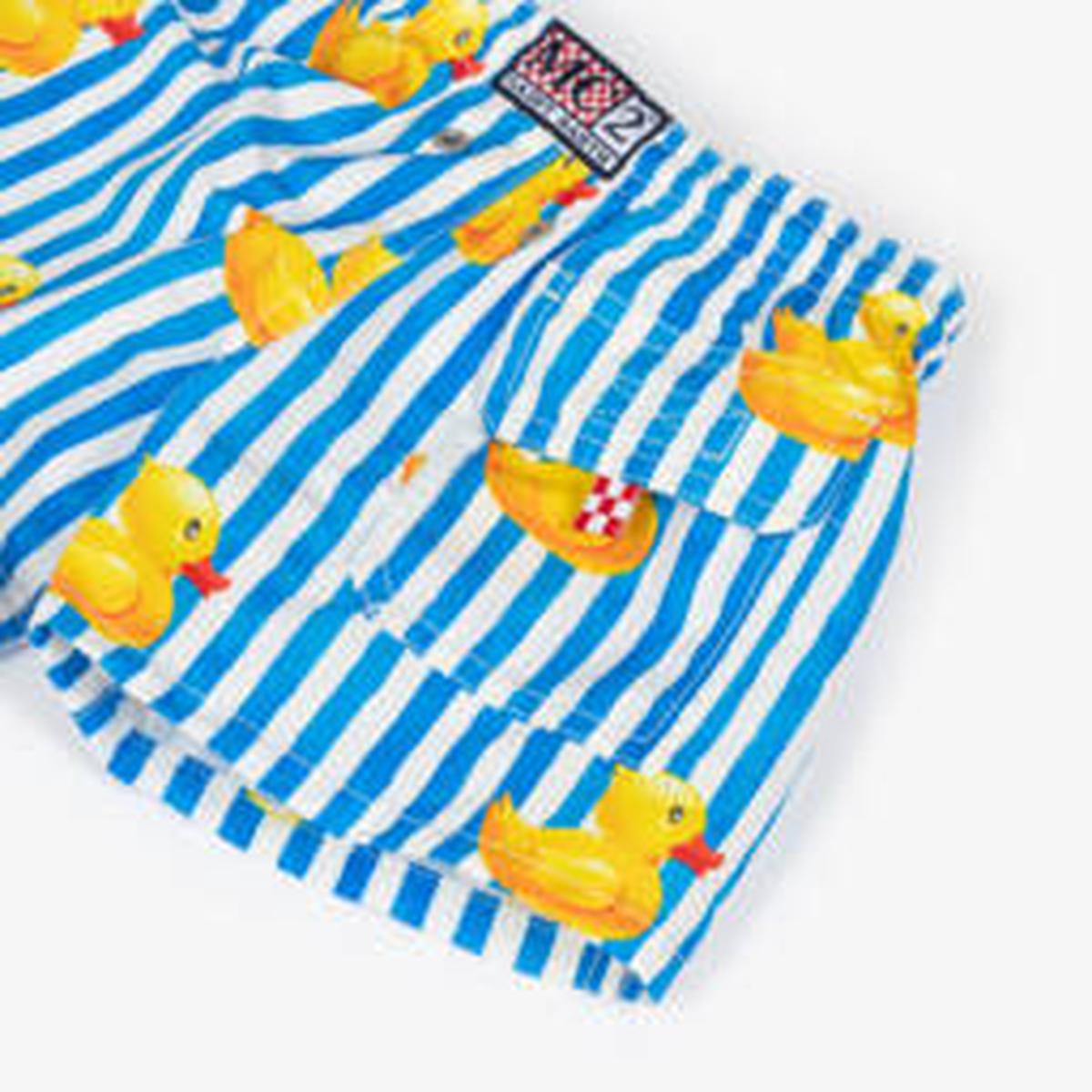 MC2 Kids Swim Shorts Ducky With Stripes
