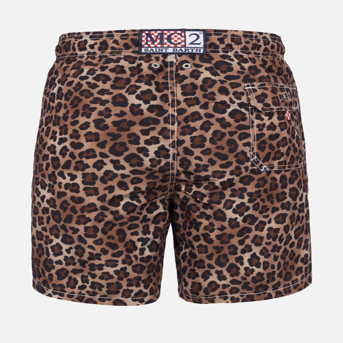 MC2 Saint Barth Gustavia Swim Shorts in Leopard