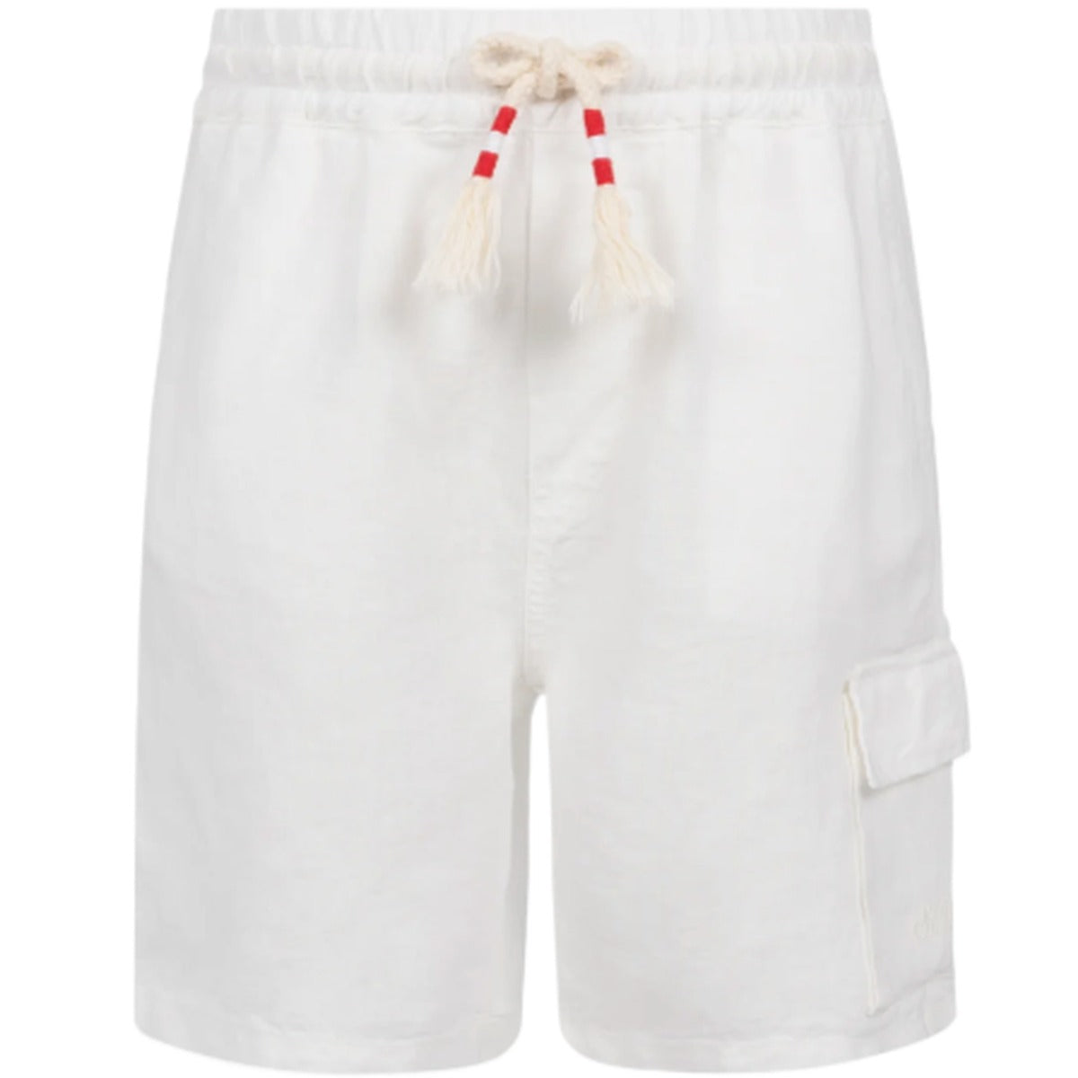MC2 Saint Barth Marseille Linen Bermuda Shorts in White