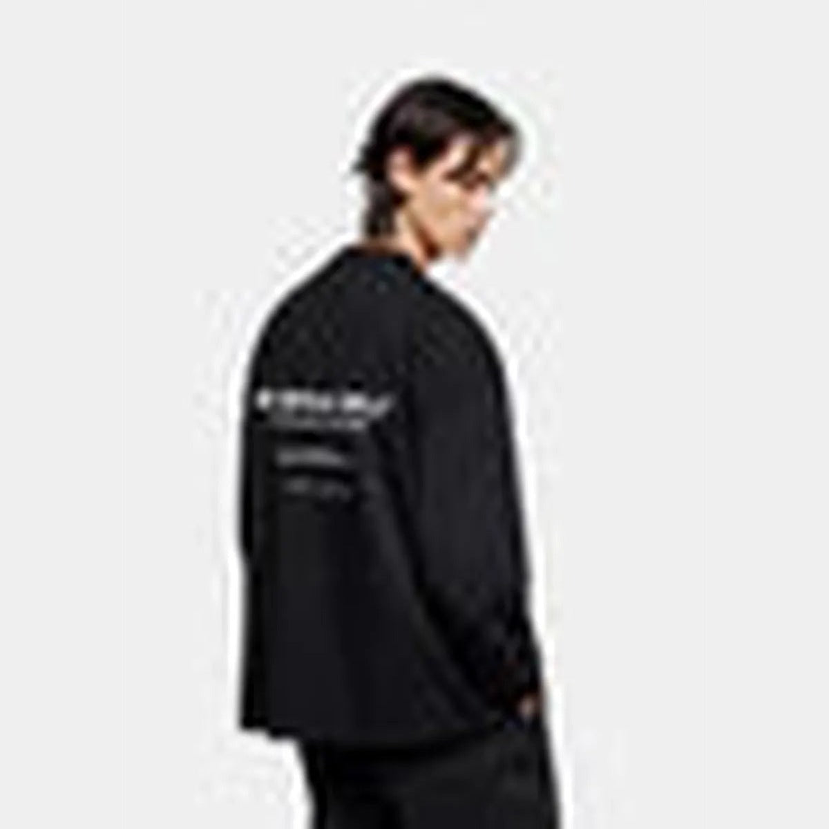 MKI Design Studio Long Sleeve T-Shirt in Black