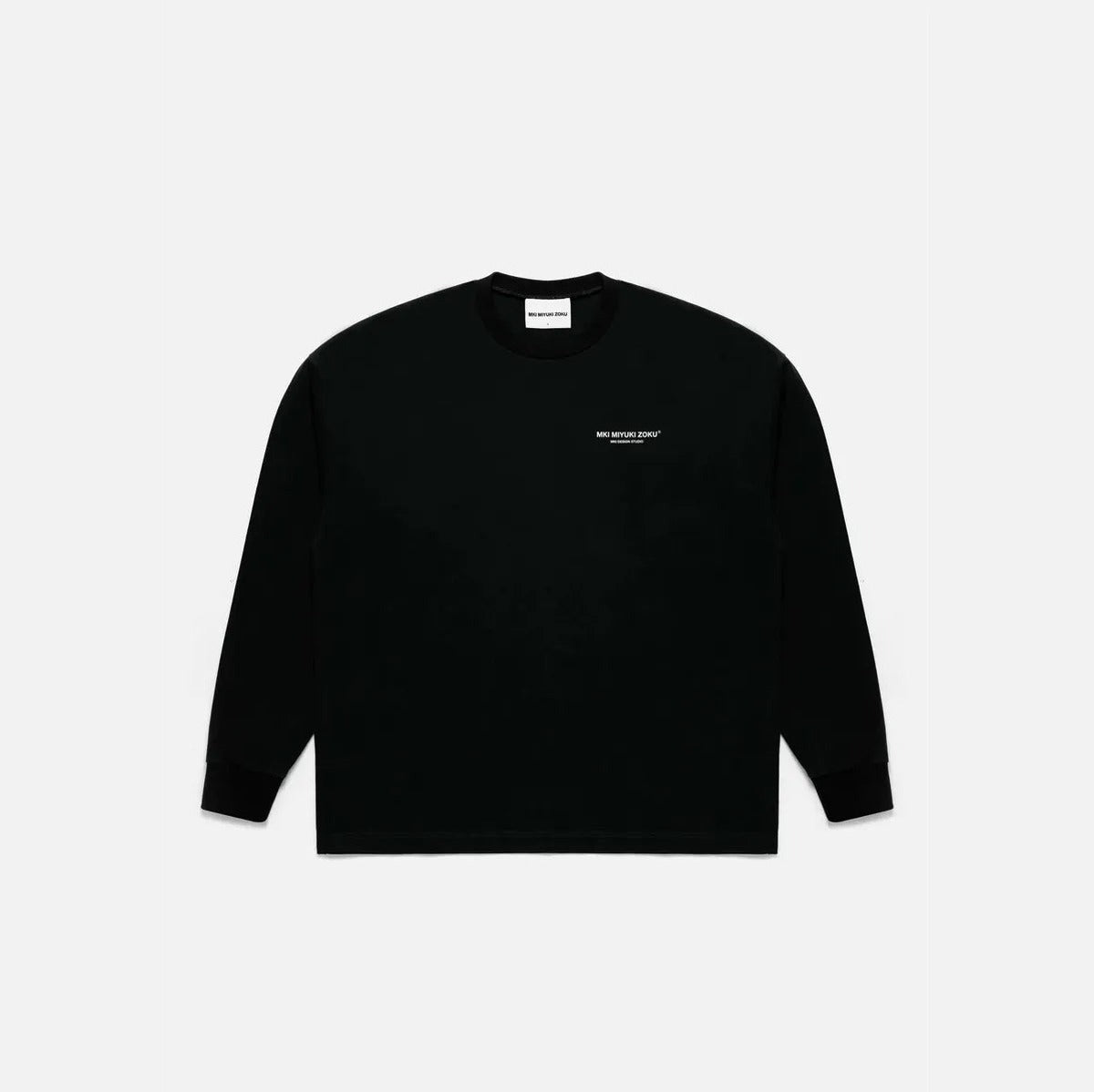 MKI Design Studio Long Sleeve T-Shirt in Black