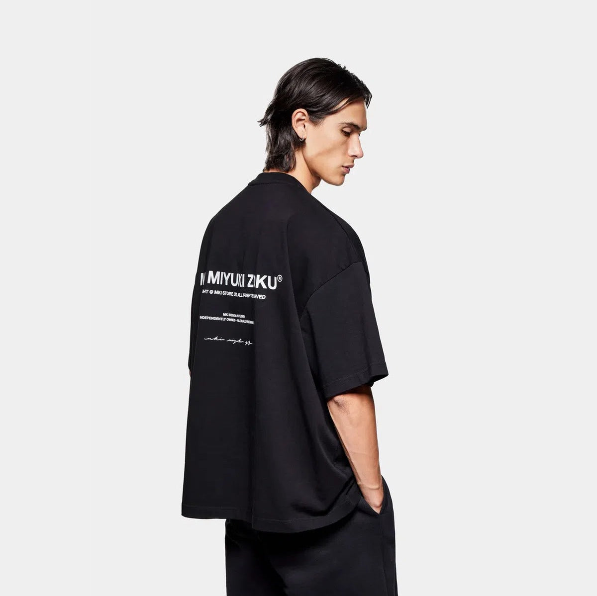 MKI Design Studio T-Shirt in Black