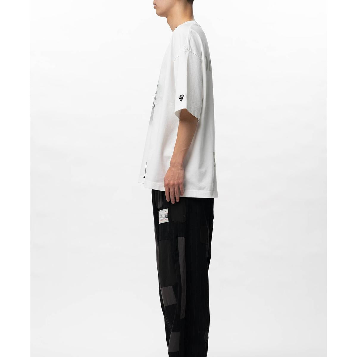 Maison Mihara Horse Printed White T-shirt