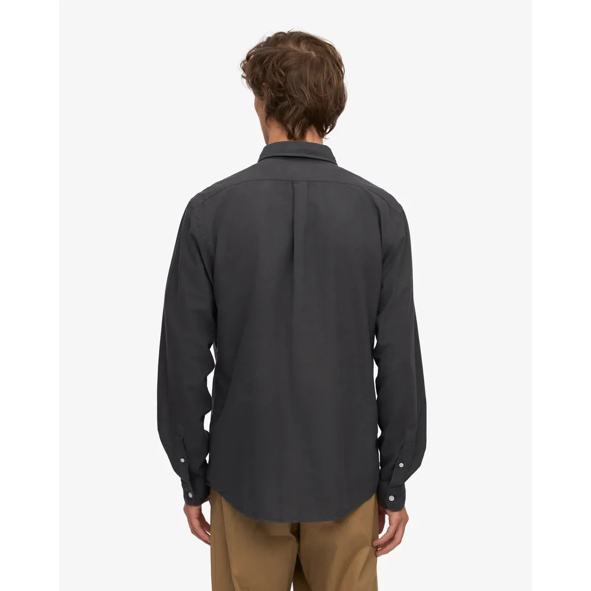 Colorful Standard Organic Flannel Shirt - Lava Grey