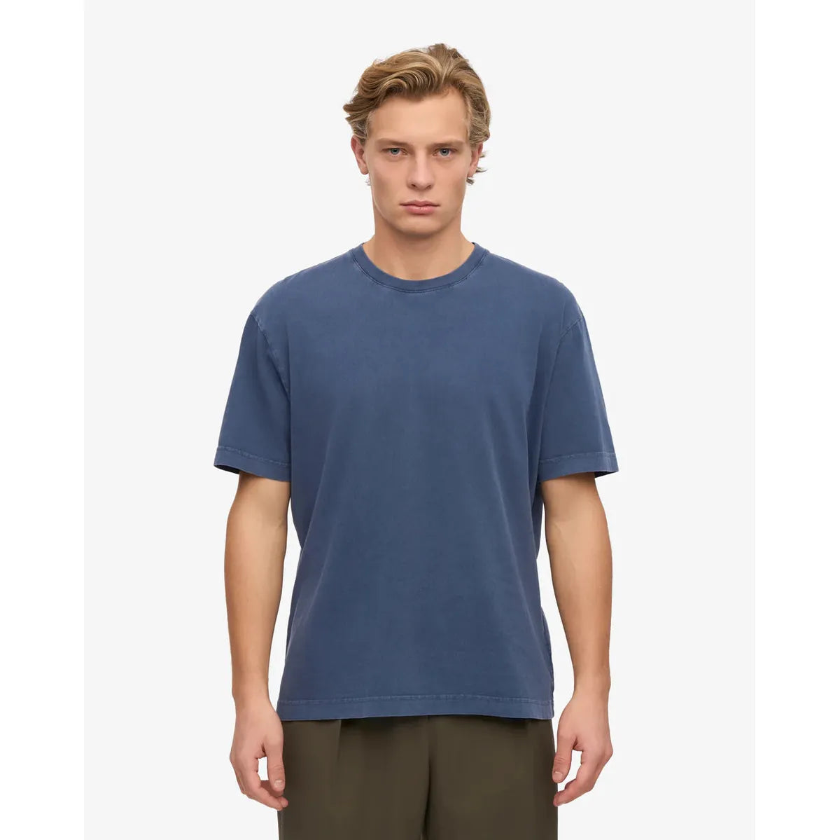 Colorful Standard Oversized Organic T-Shirt - Neptune Blue