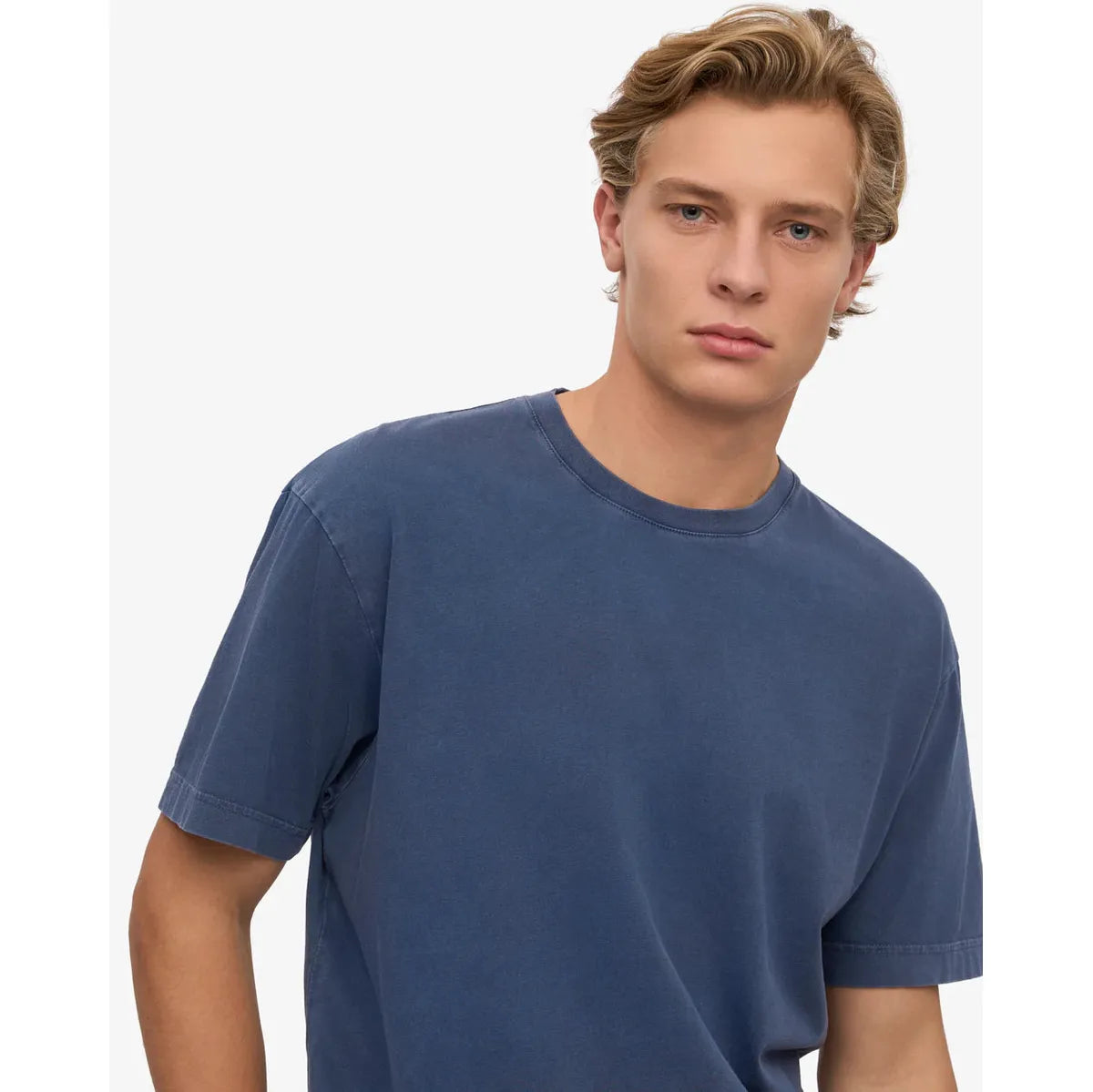 Colorful Standard Oversized Organic T-Shirt - Neptune Blue