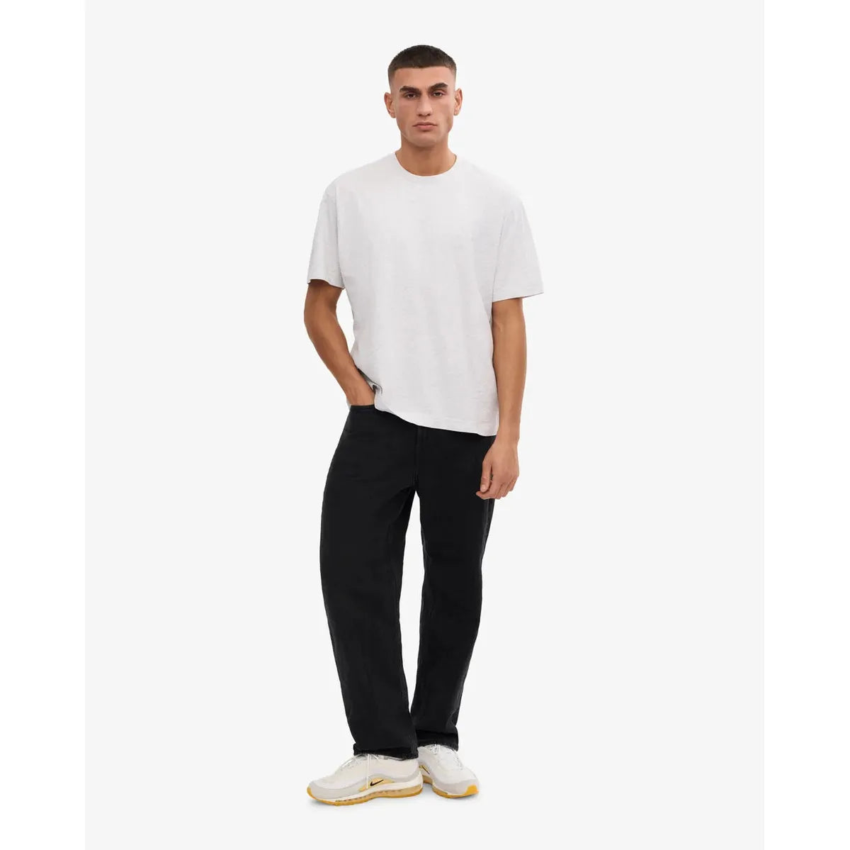 Colorful Standard Oversized Organic T-Shirt - Snow Melange