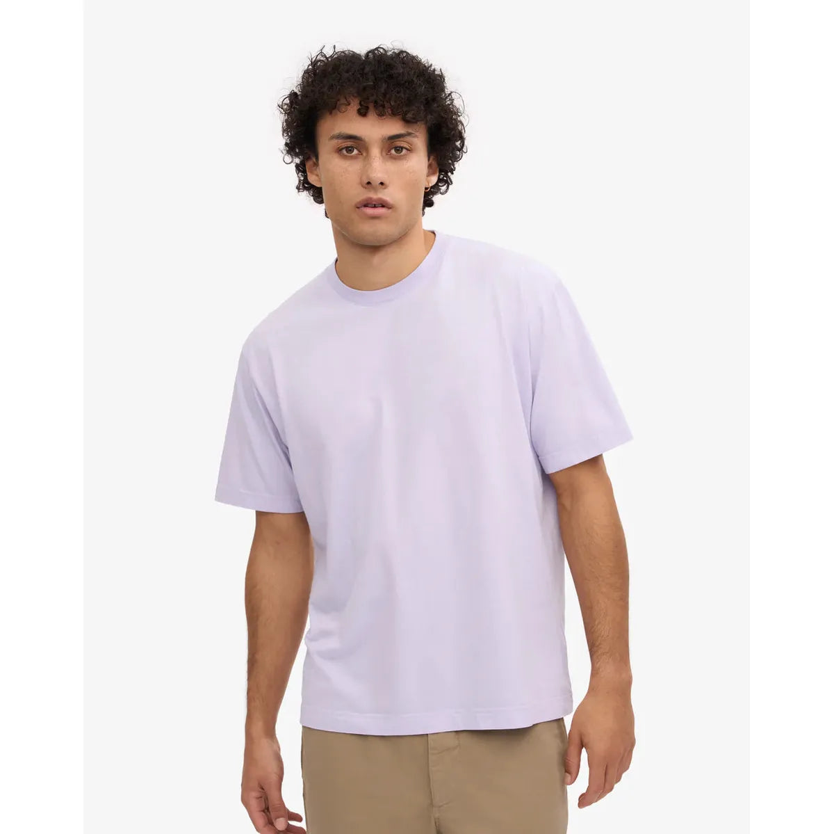 Colorful Standard Oversized Organic T-Shirt - Soft Lavender