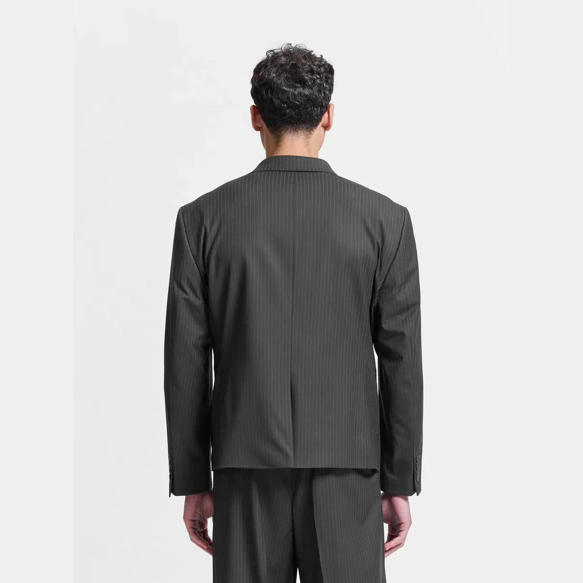 Reternity Signe Blazer in Pinstripe Grey