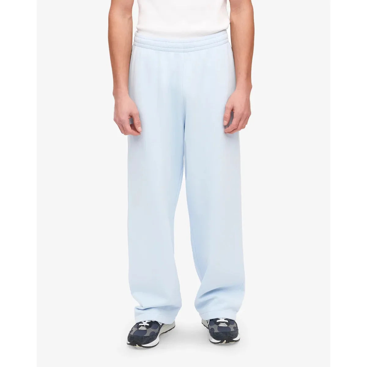 Colorful Standard Organic Straight Leg Sweatpants - Polar Blue