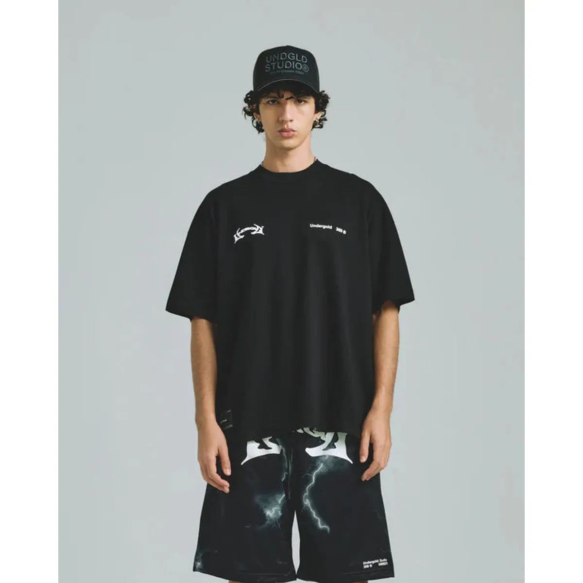 Undergold Thunder Rider Basic T-shirt Black