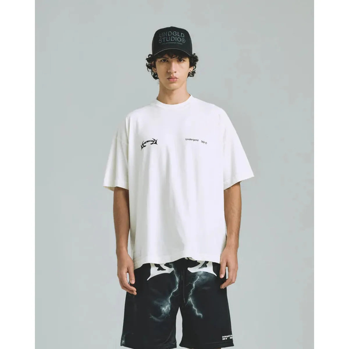 Undergold Thunder Rider Basic T-shirt White