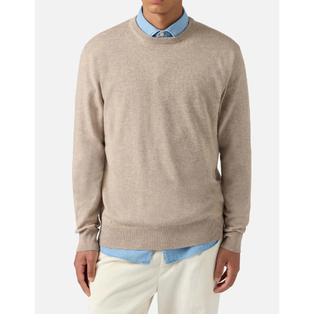 MC2 Saint Barth Regent Sweater in Beige