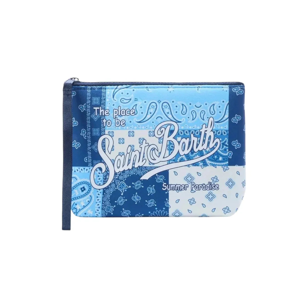 MC2 Saint Barth aline pochette foulard patch