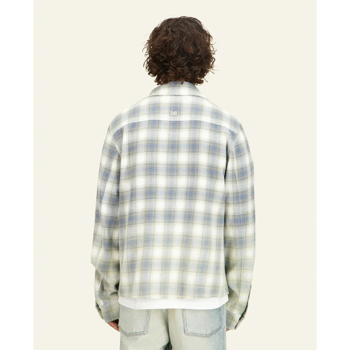 Mouty West Blue Checked Shirt
