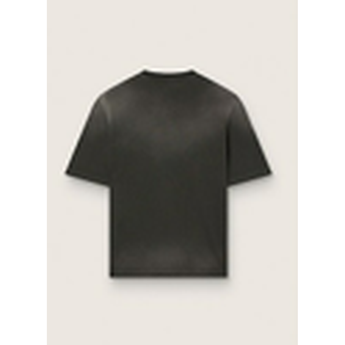 Golden Goose Black With White Print Vintage T-shirt