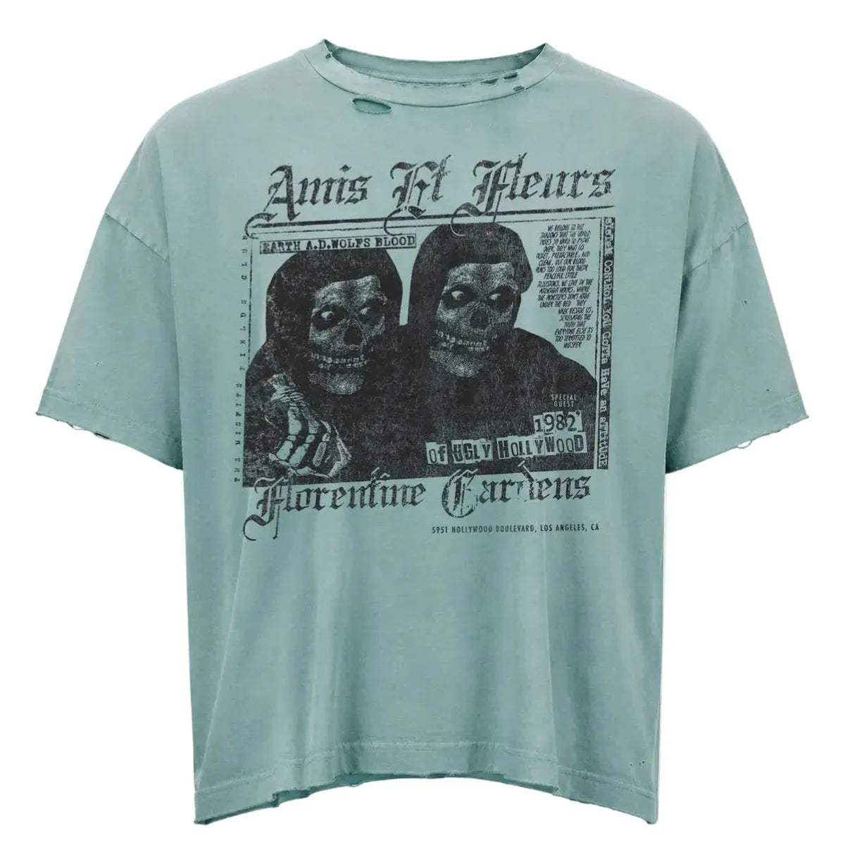AMÏS ET FLEÚRS “Florence Gardens ” T-Shirt