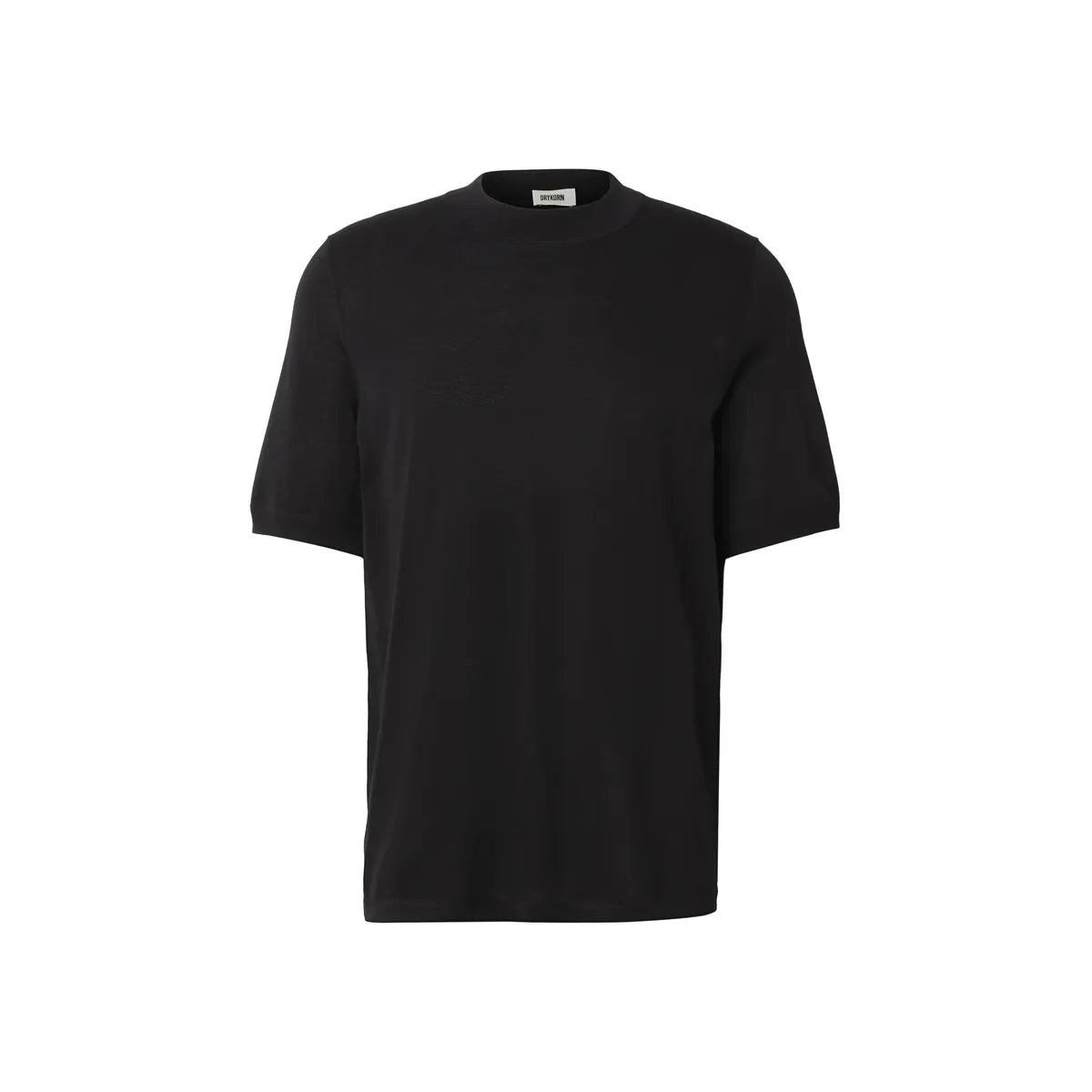 Drykorn Micano Black Wool Longsleeve Shirt