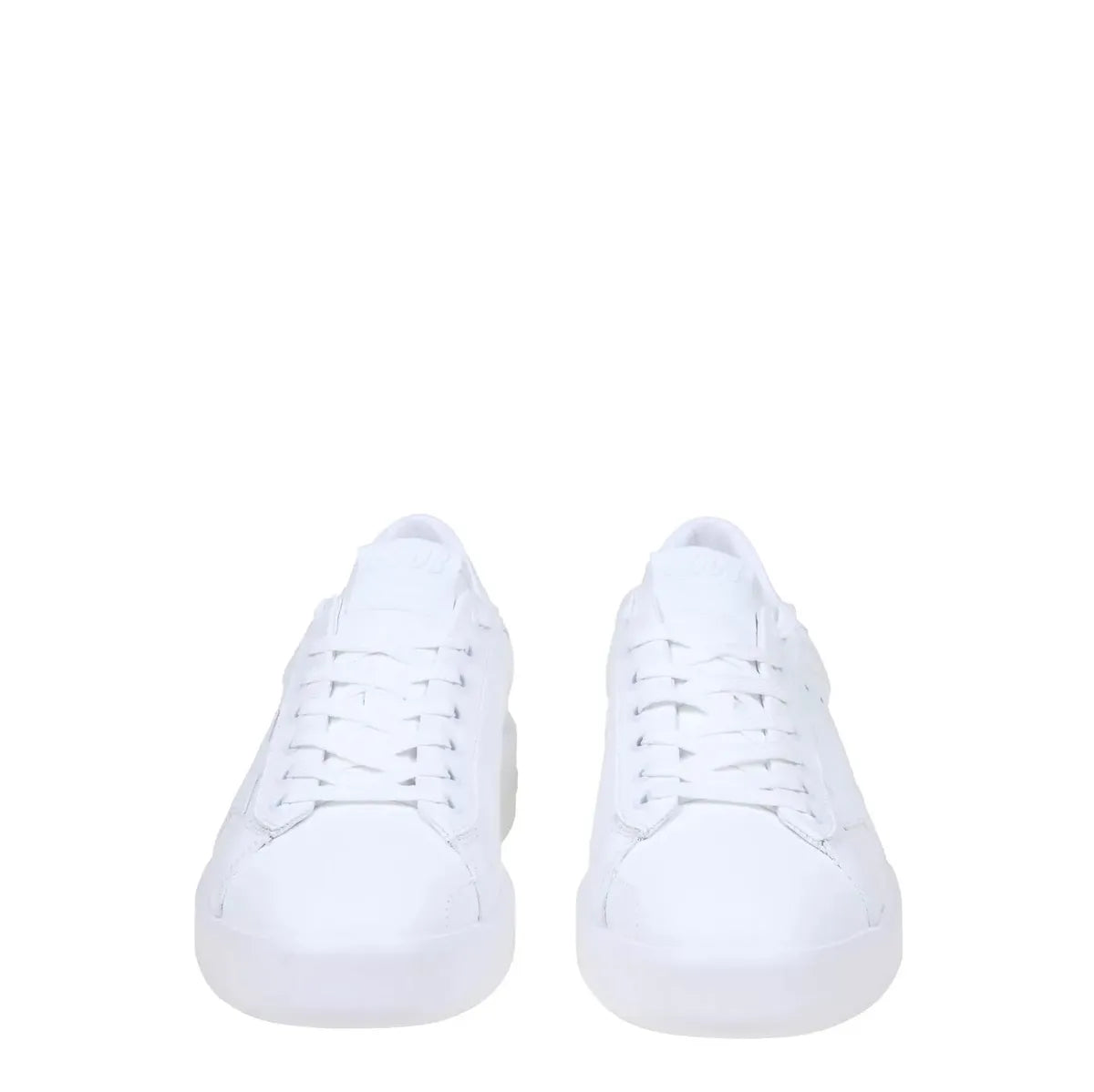 Golden Goose Purestar Leather Sneakers in White with a Star Shiny Leather Heel